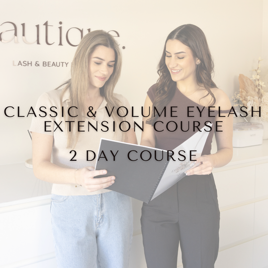 2 DAY CLASSIC & VOLUME EYELASH EXTENSION WORKSHOP